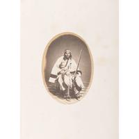 Joel Whitney, Exceptional Album Containing Large Format Photographs of Sioux Involved in the 1862 Minnesota Uprising