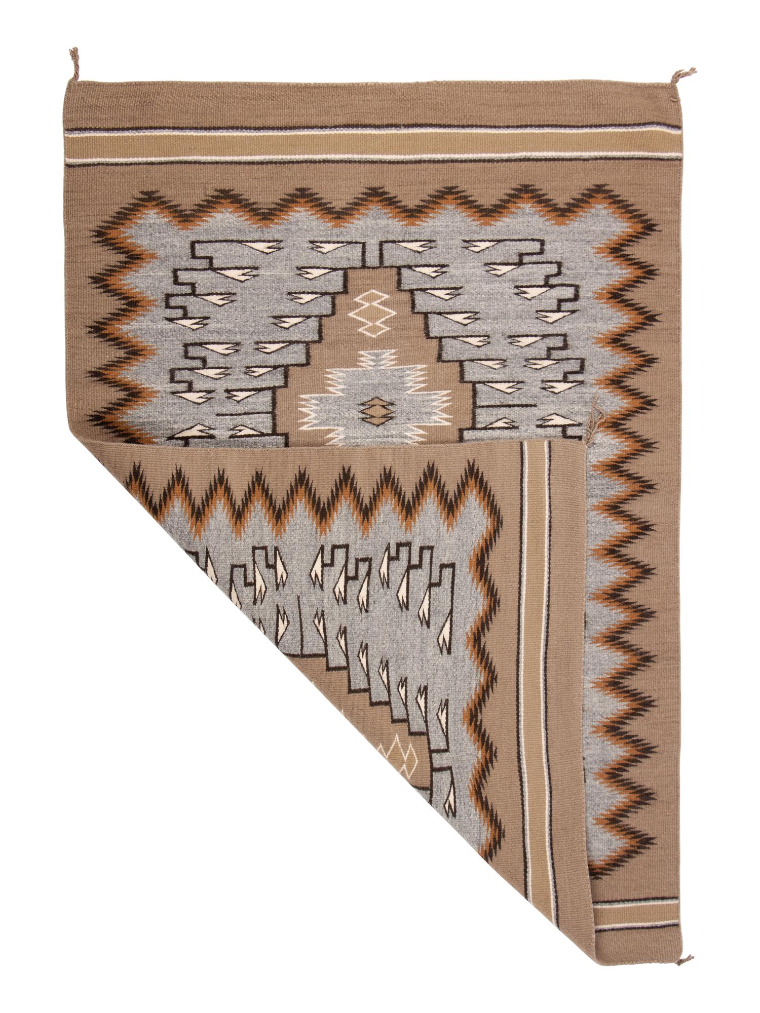 Navajo Burntwater Pattern Weaving / Rug