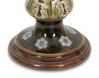 A Doulton Lambeth Salt Glazed Stoneware Pedestal