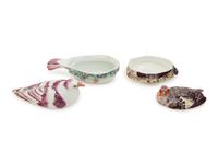 A Group of Five English Ceramic Articles
