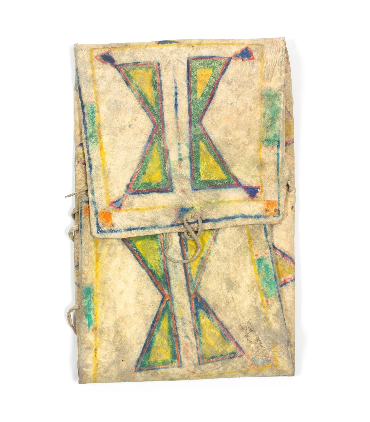 A Blackfeet Parfleche Length 21 1/4 x width 13 3/4 inches. — 19TH CENTURY