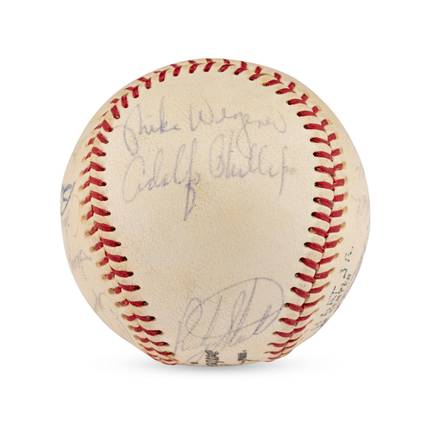 A 1969 Montreal Expos Inaugural Season Team Signed Autograph Baseball (Beckett Authentication Services)