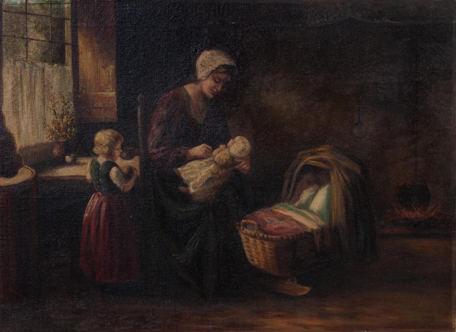 Robert Heuel, (Wisconsin, 1857-1931), Mother and Child