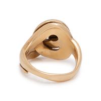 LARTER & SONS, YELLOW GOLD AND DIAMOND SNAKE RING