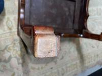 A Chinese Ming dynasty style carved hardwood low table 明式硬木矮方桌
