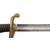 Ames Model 1850 Foot Officers Sword Presented to Capt. David Lamb - 31st New York Volunteers
