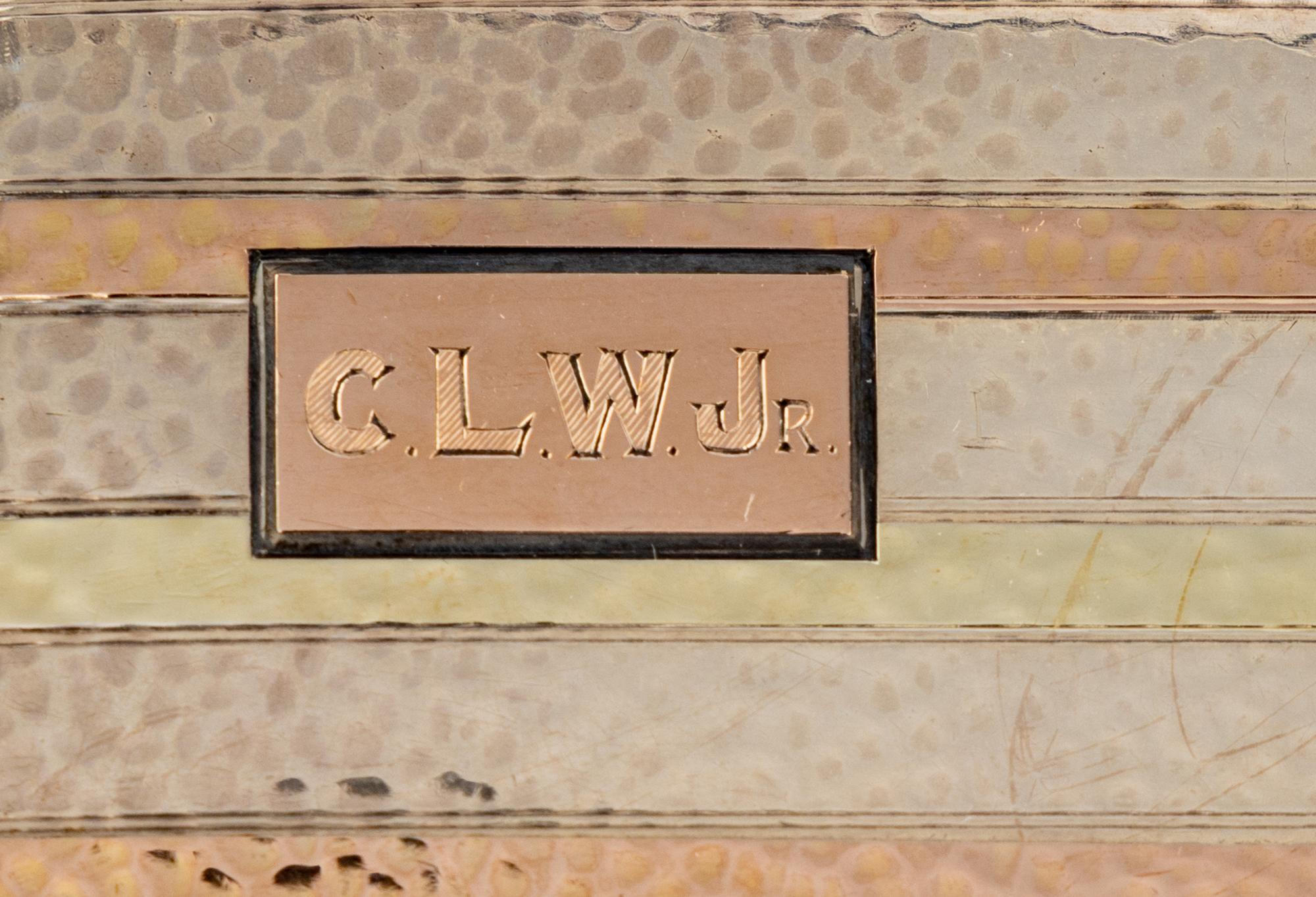 A Silver Cigarette Case