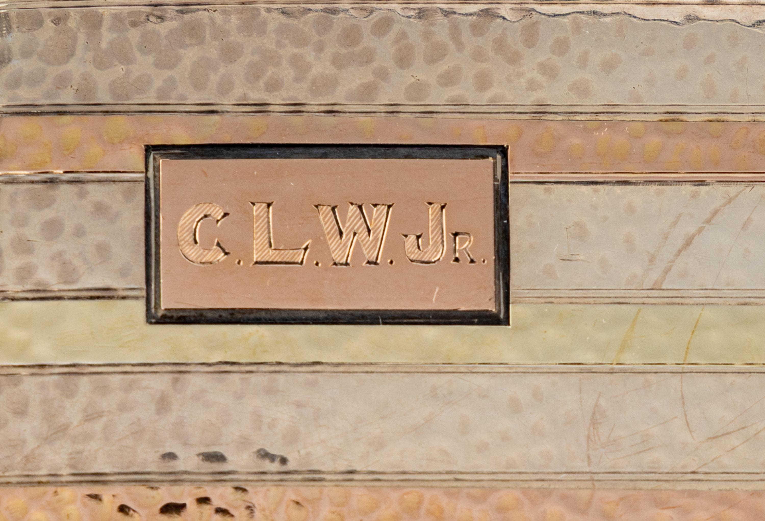 A Silver Cigarette Case