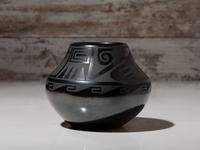 Blackware Pottery Jar, July 1967