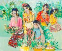 Yolande Ardissone, (French, b. 1927), Oriental Market