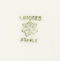 A Limoges Hand-Painted Porcelain Game Service