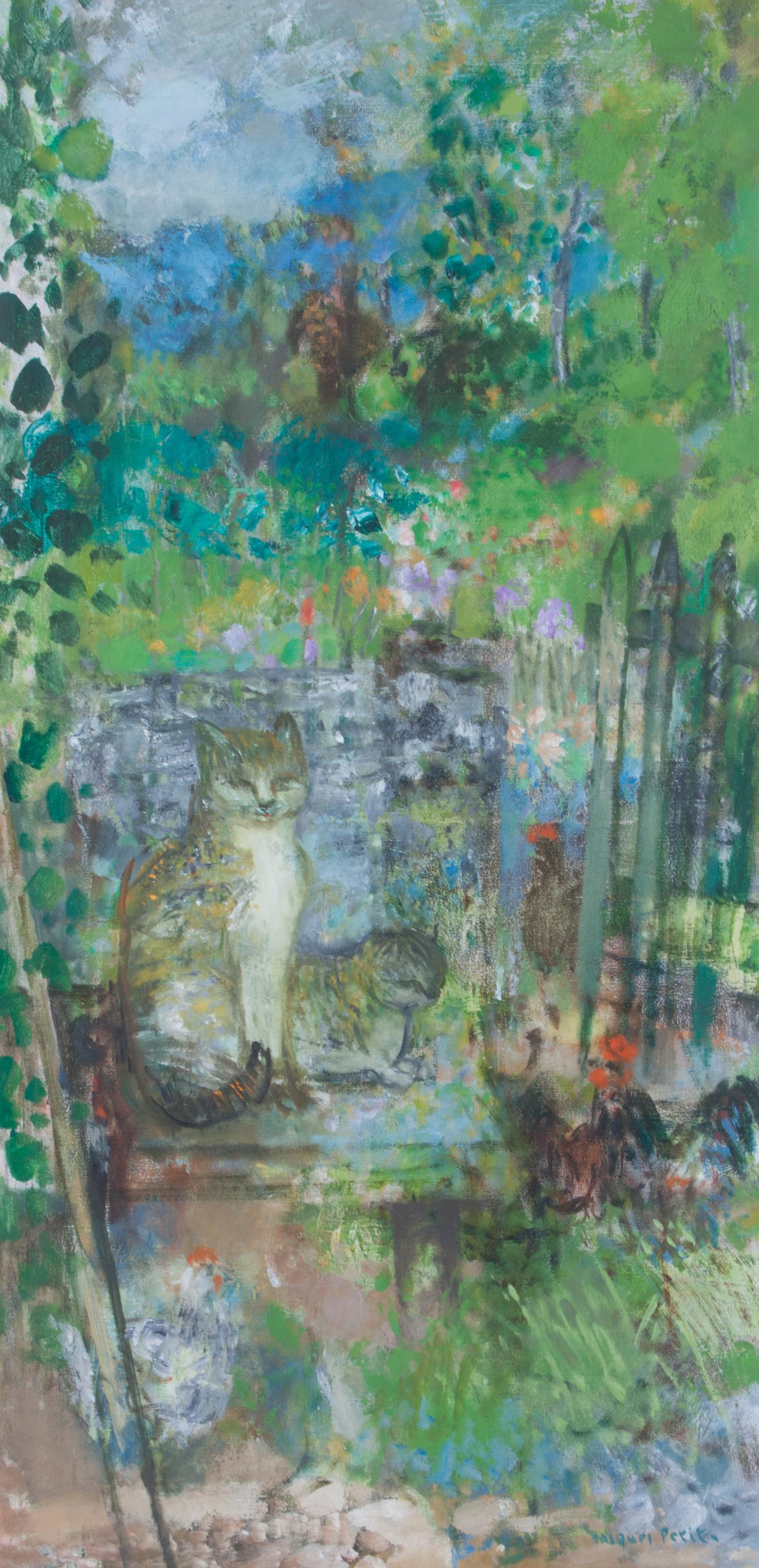Jacques Petit, (French, b. 1925), Les Deux Chats, 1966