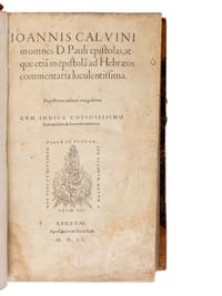 [Religion] Calvin, John. Group of 5 Titles