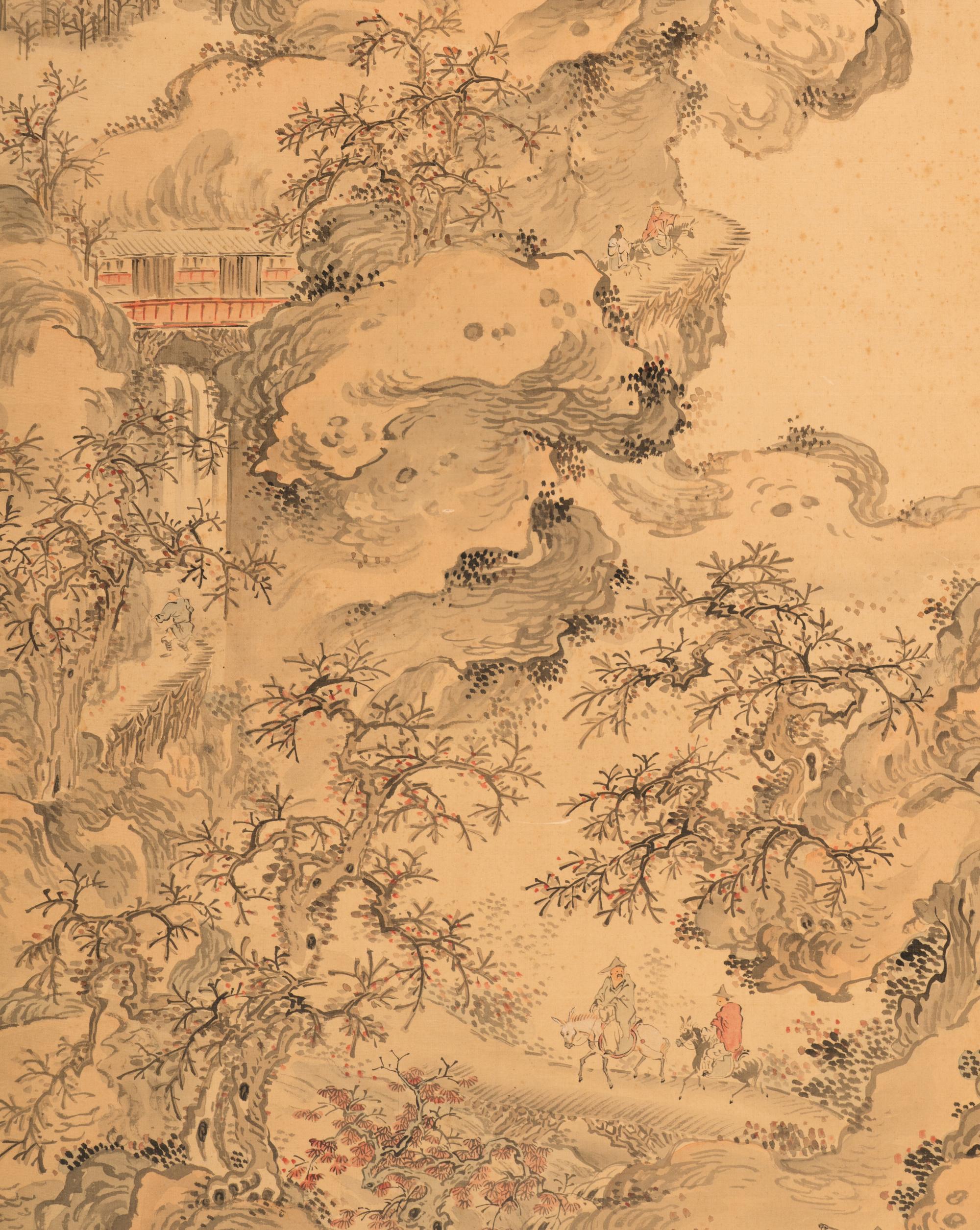 A Chinese Landscape Painting, 20th Century 佚名 臨清人山水圖