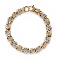 BICOLOR GOLD BRACELET