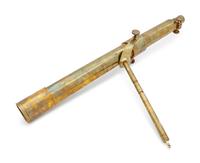 An English Brass Refracting Telescope