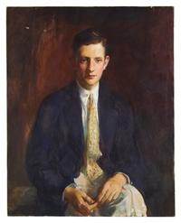 Two Works: Portrait of James A. Waller; together with Boy with Hawk (2)