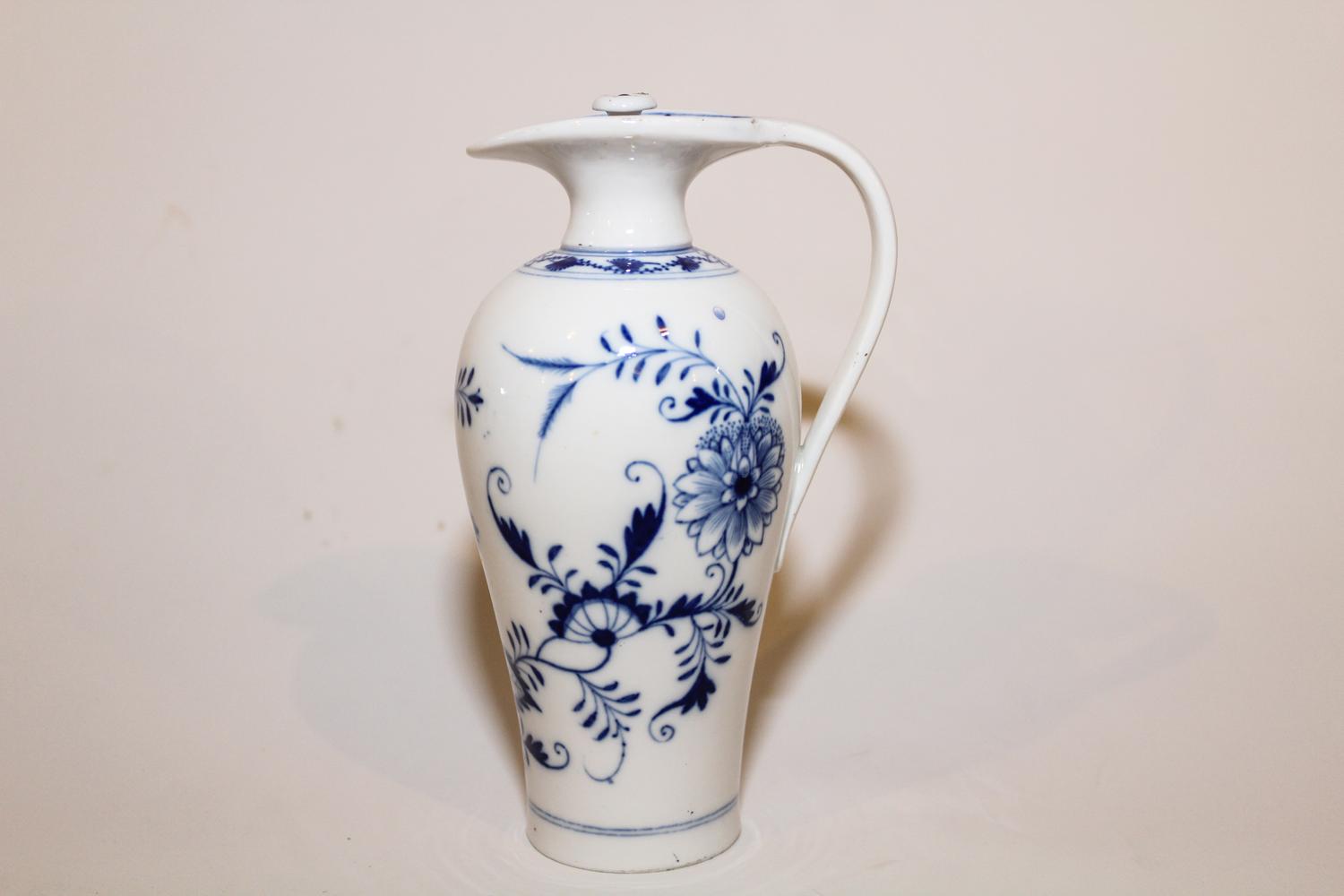 A Meissen Porcelain Cruet Height 6 1/2 inches. — 20TH CENTURY