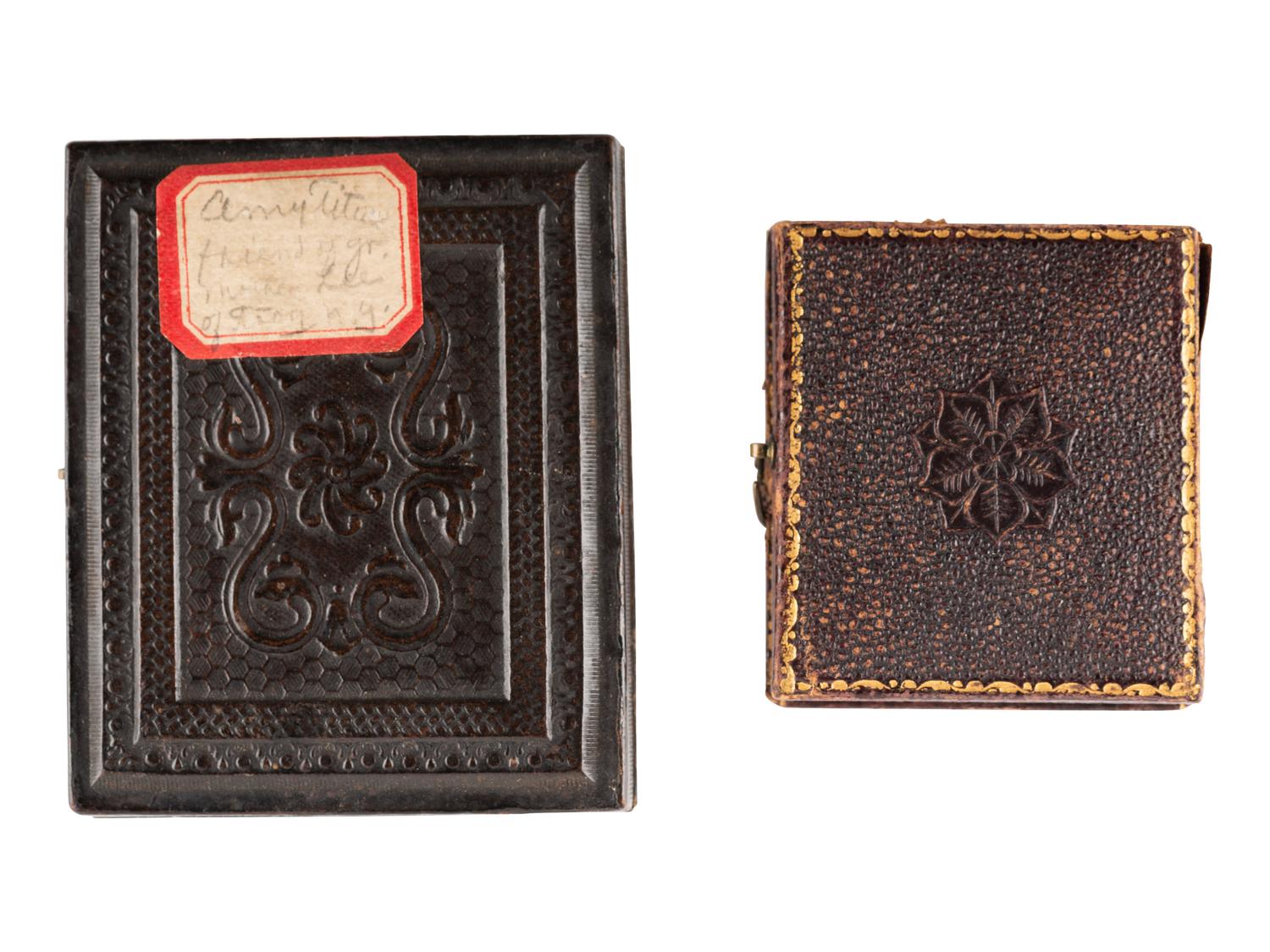 [EARLY PHOTOGRAPHY]. A group of 24 daguerreotypes of lovely young women, including: