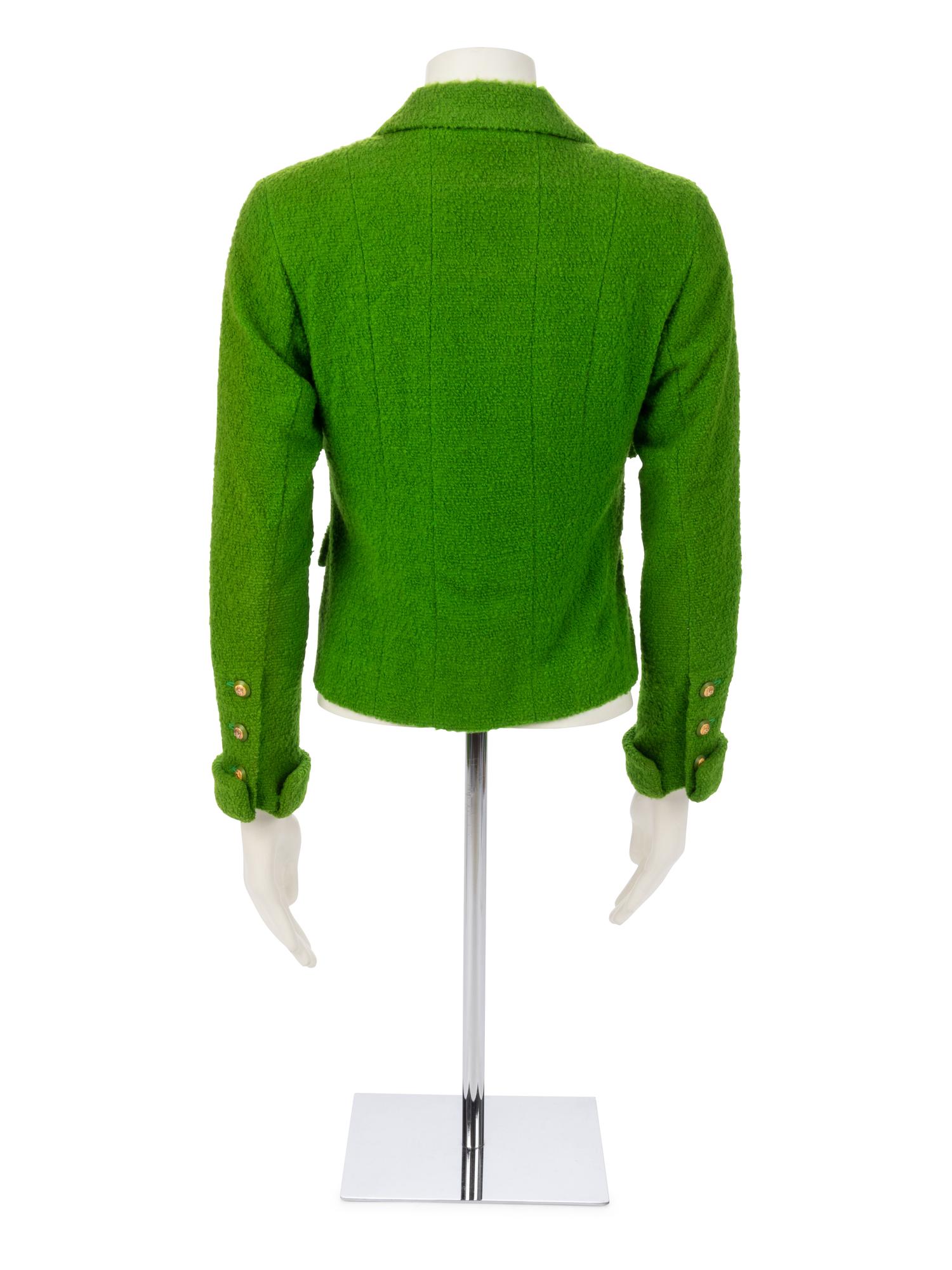 Chanel Green Suit Jacket, 1993