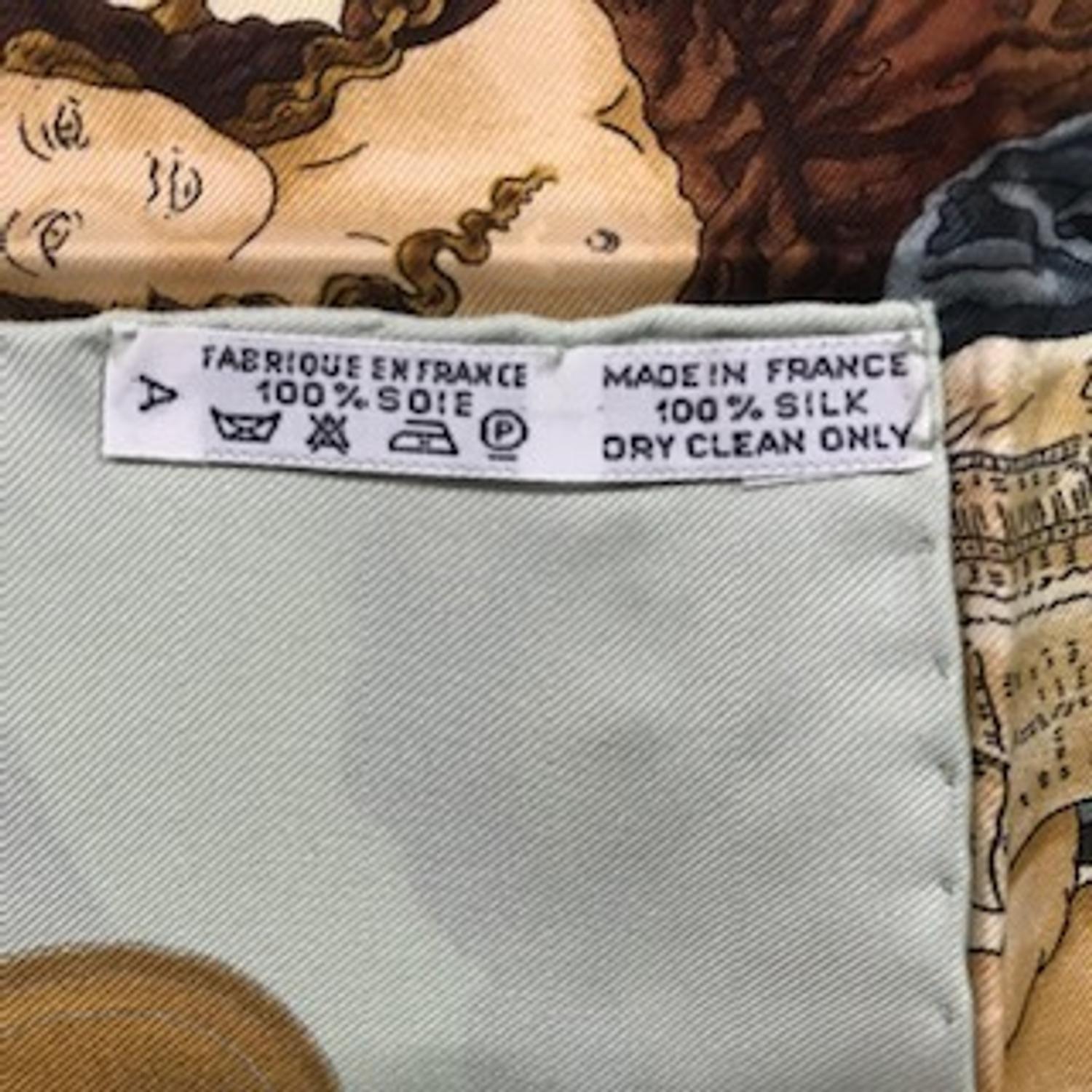 Hermès 90cm Silk Scarf