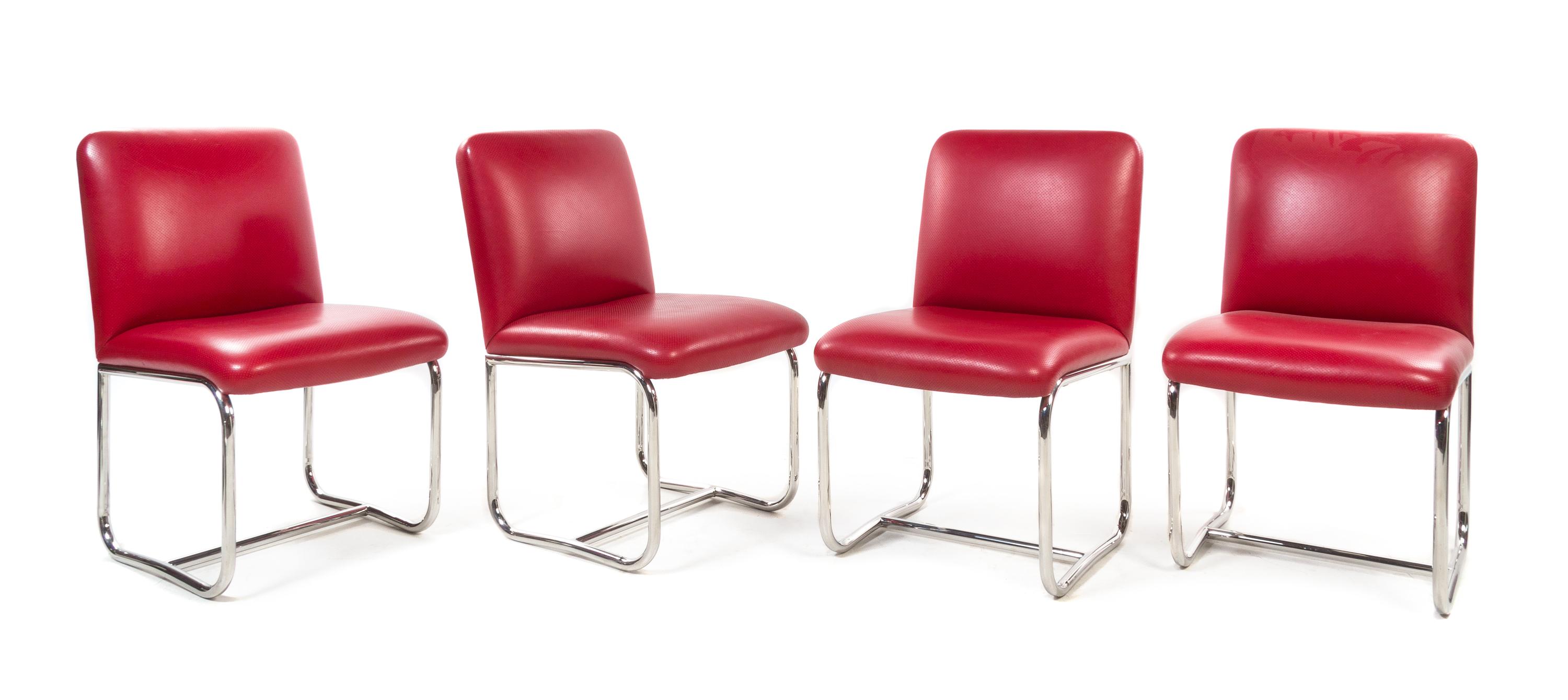 Pace Collection, USA, 1970s, four Hampton chairs