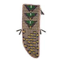 Sioux Beaded Hide Knife Sheath