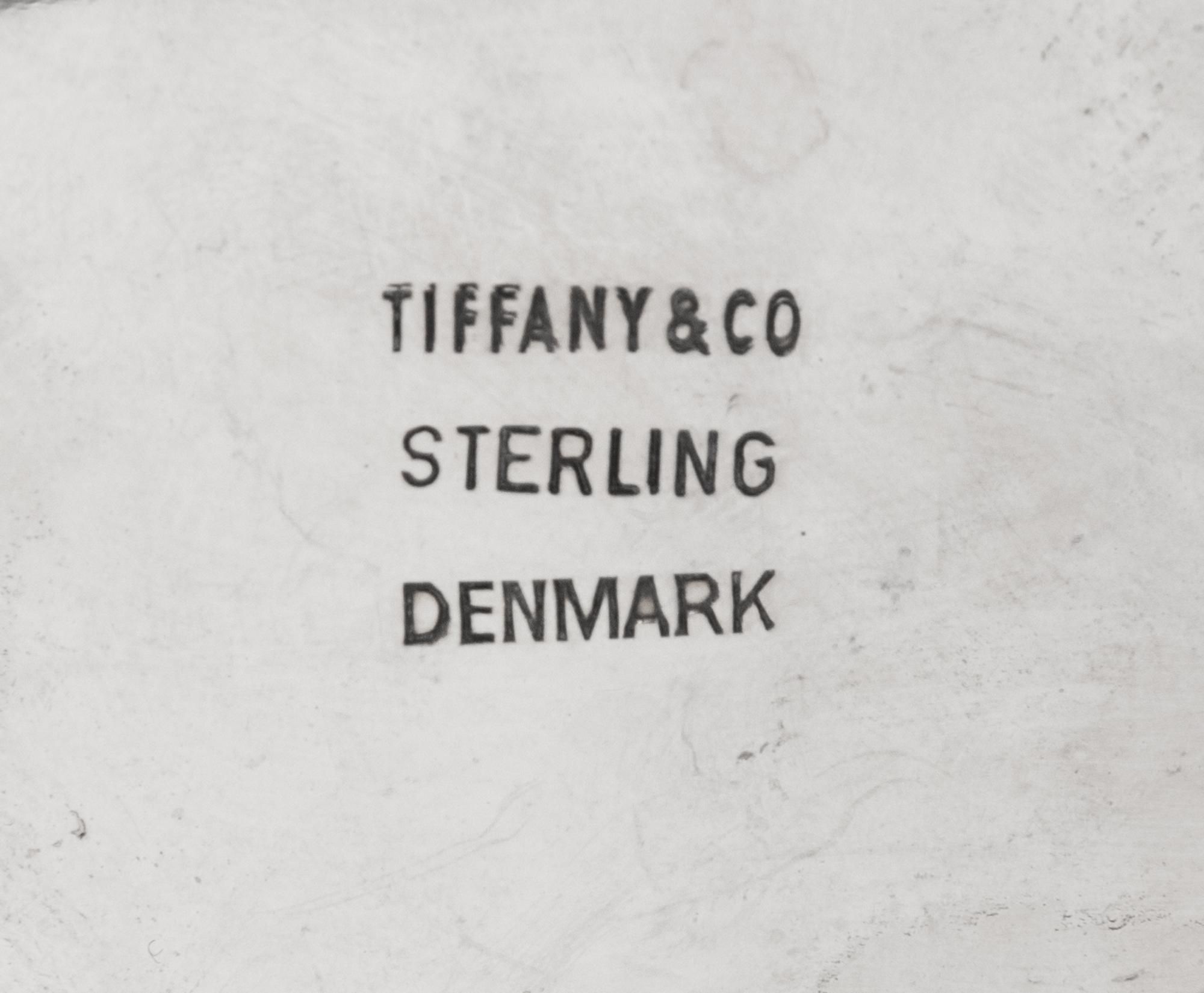 A Tiffany & Co. Danish Silver Creamer