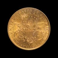 A United States 1892-S Liberty Head $20 Gold Coin