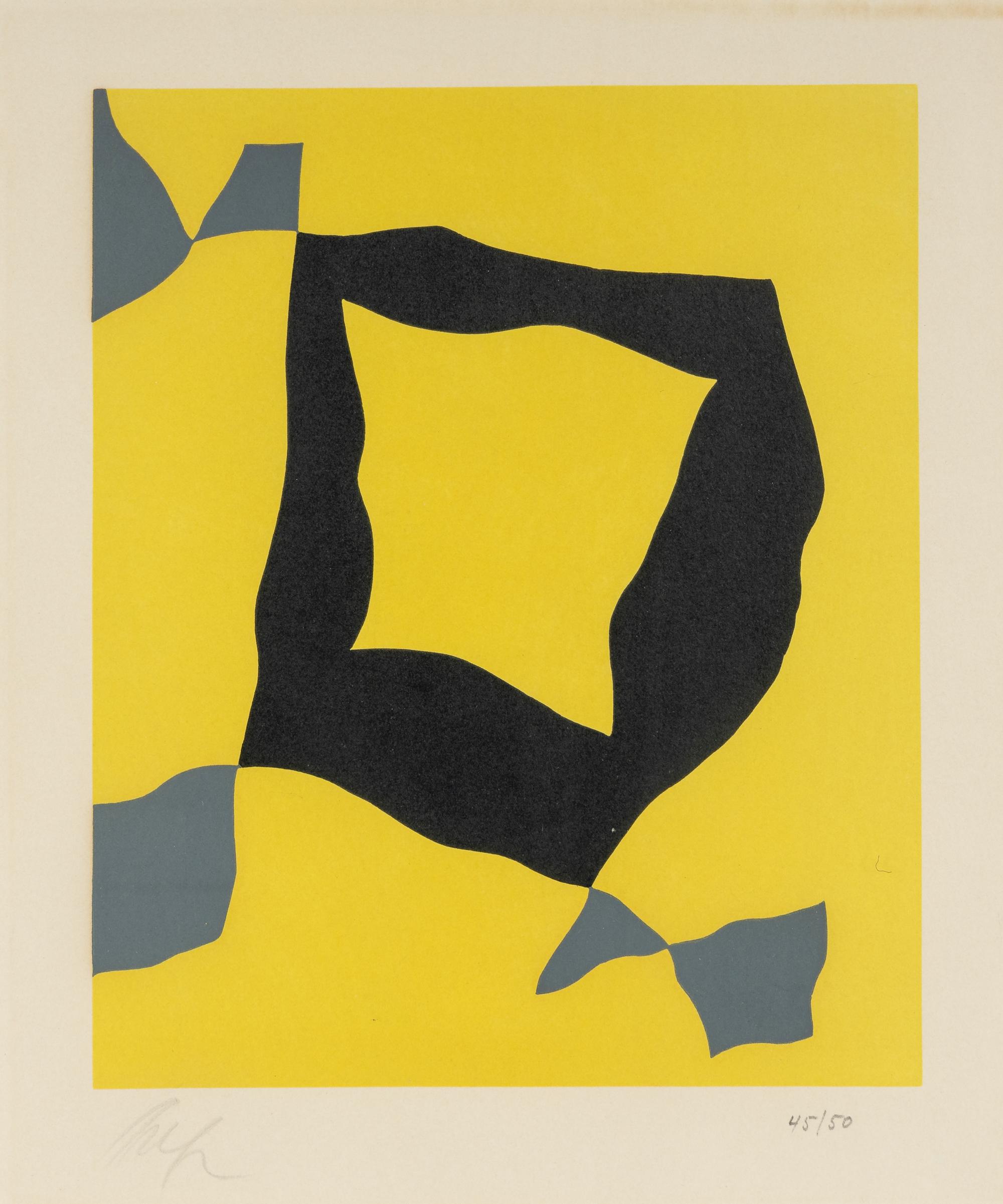Untitled (from "Feuilles éparses" by René Crevel ), 1965