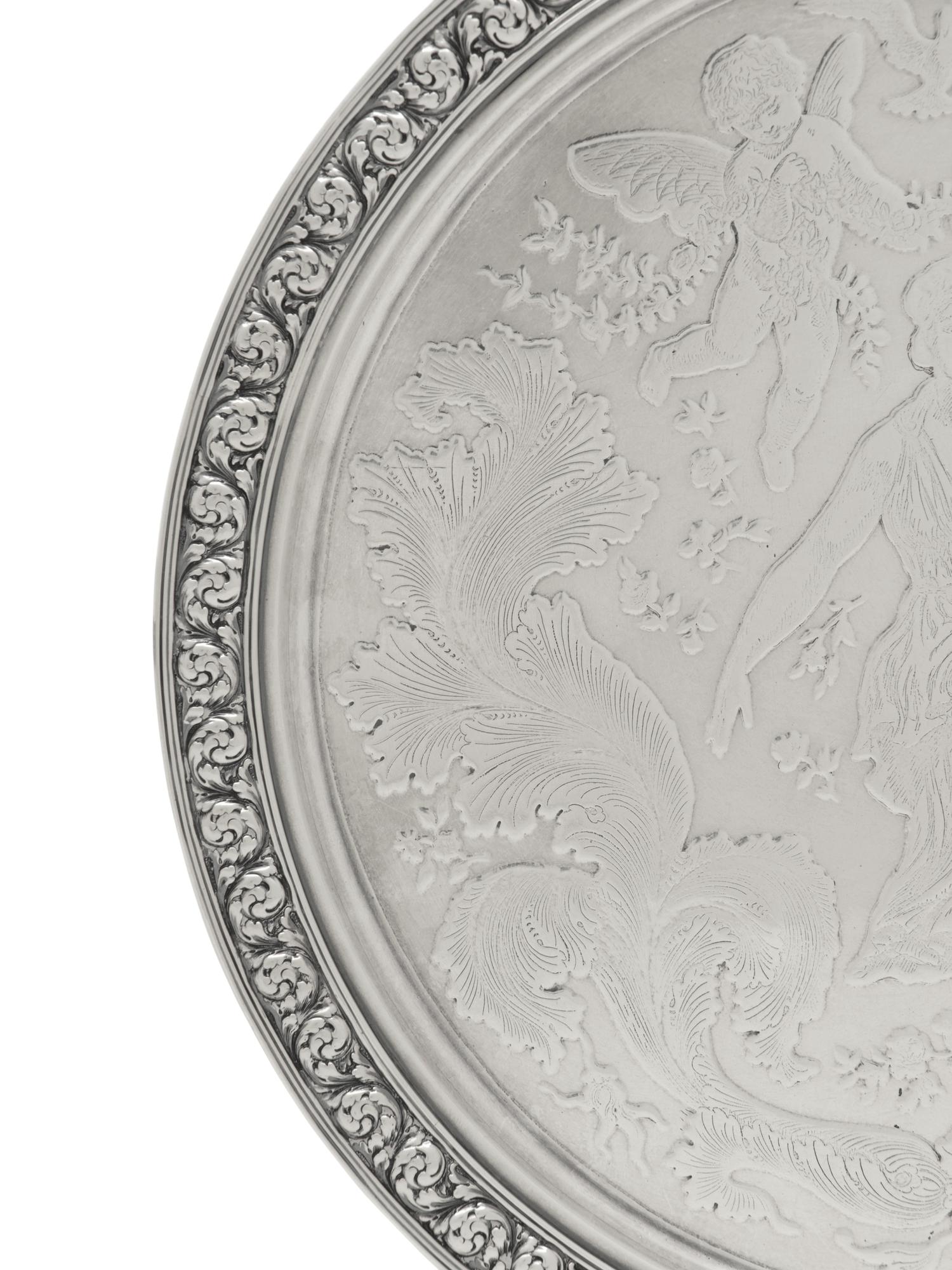 Two Tiffany and Co. Silver Table Articles