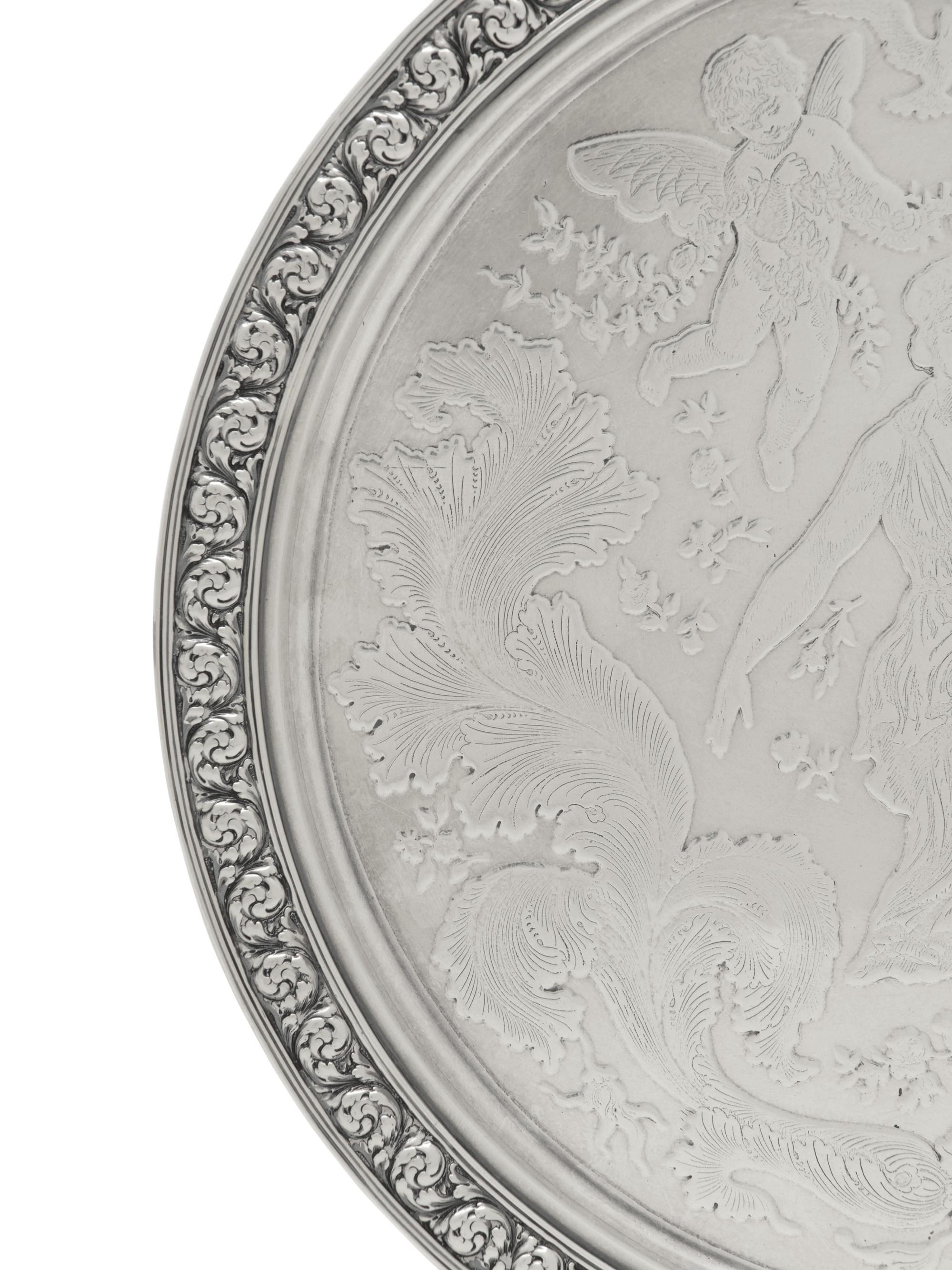 Two Tiffany and Co. Silver Table Articles