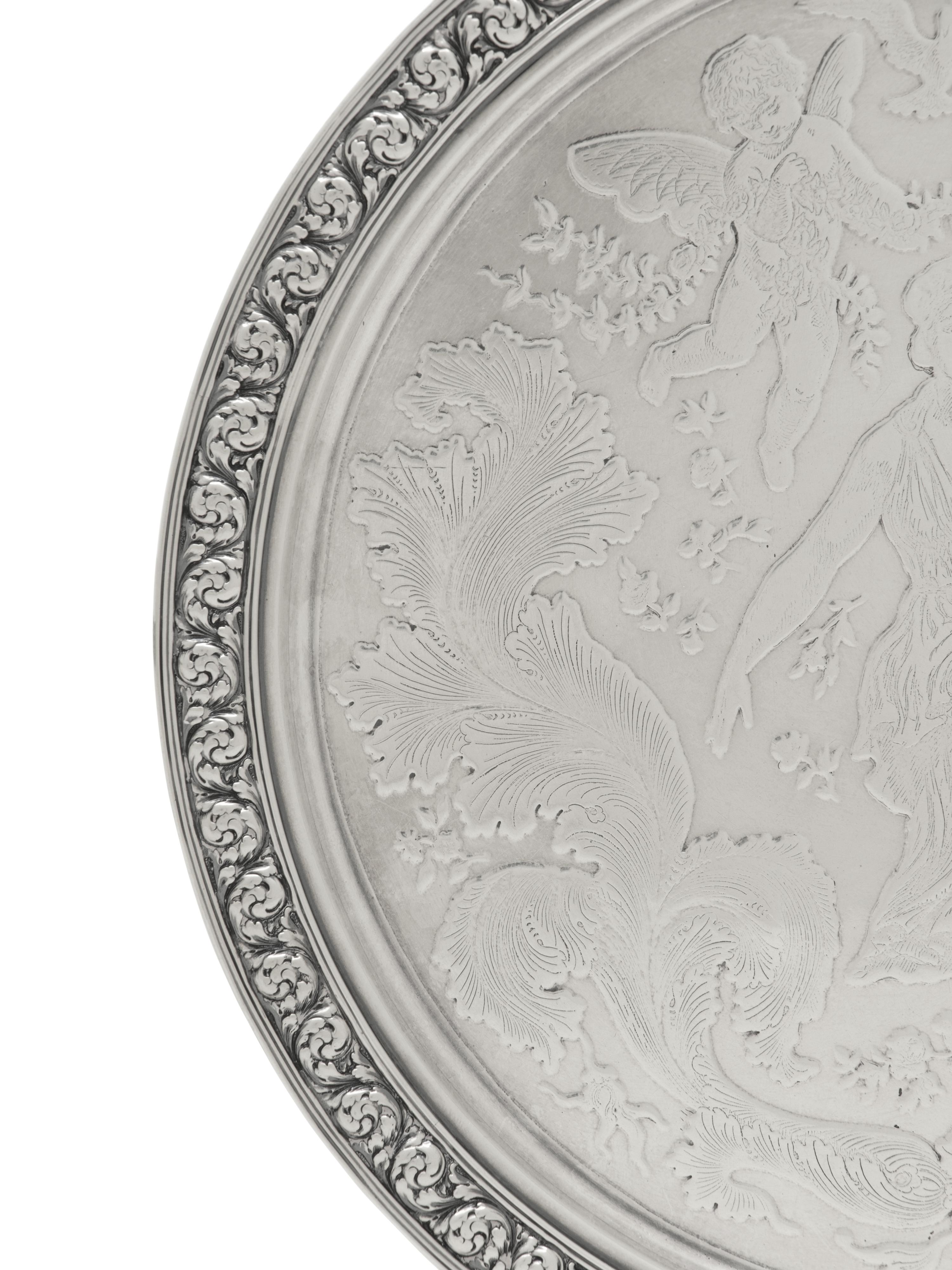 Two Tiffany and Co. Silver Table Articles