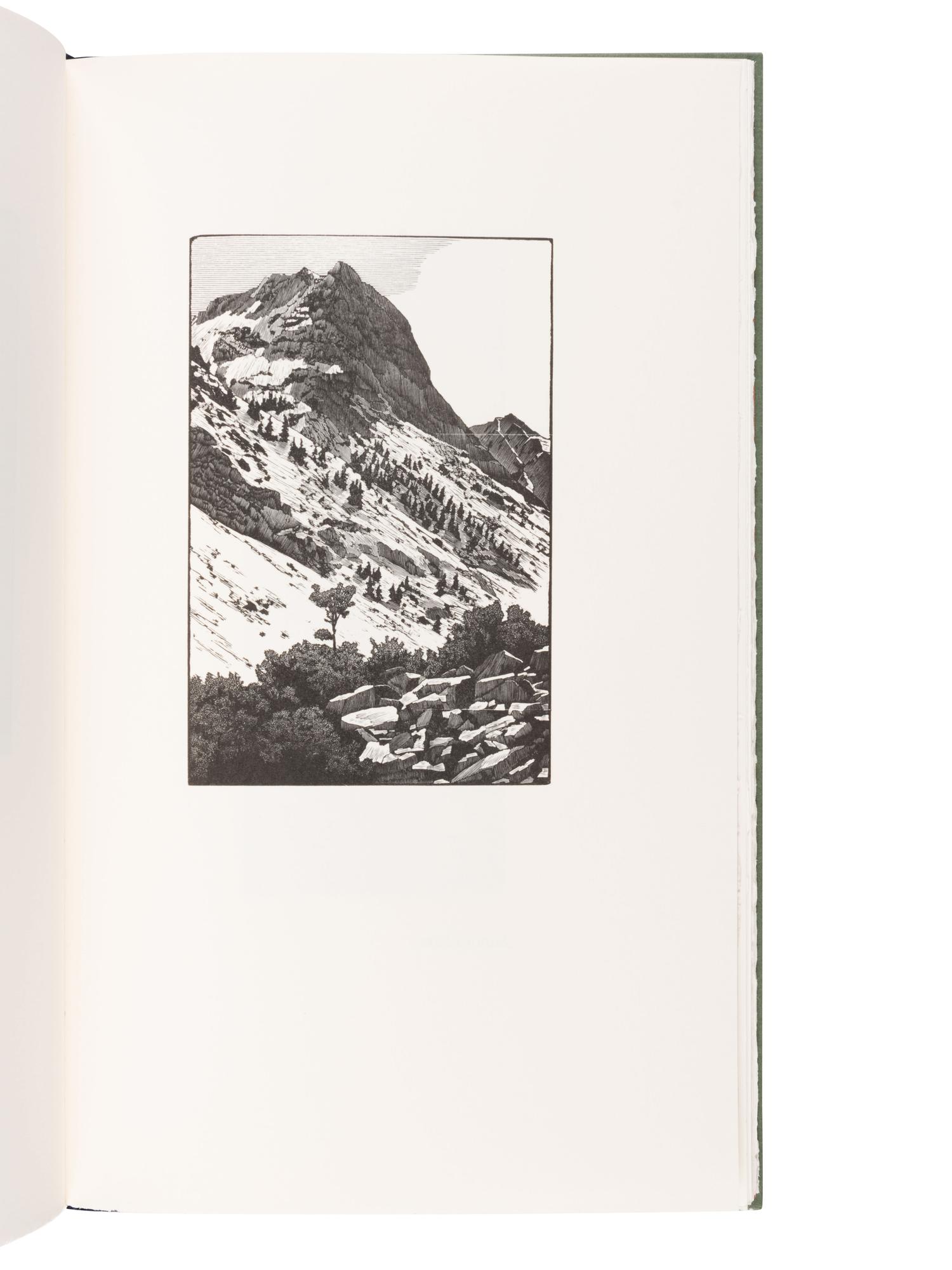 [BOOK CLUB OF CALIFORNIA]. WAGENER, Richard. The Sierra Nevada Suite. San Francisco: The Book Club of California, 2013.