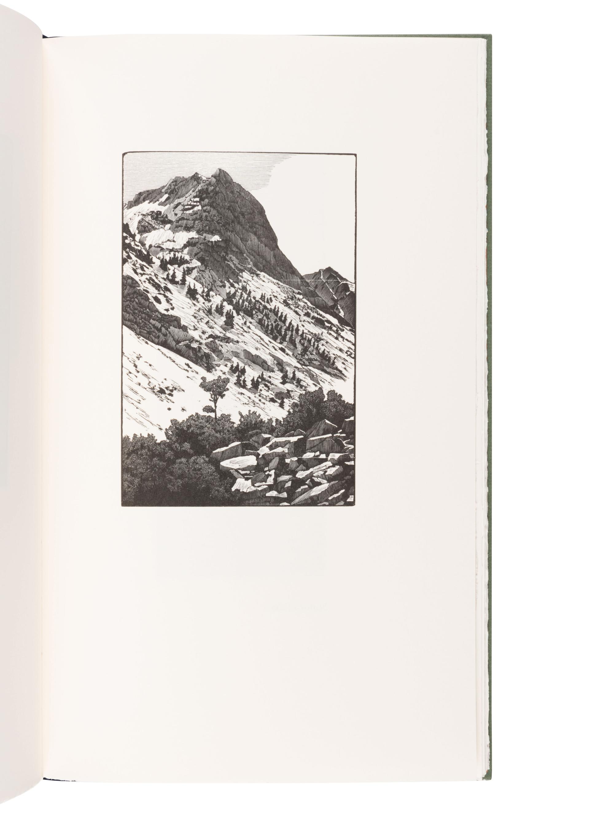 [BOOK CLUB OF CALIFORNIA]. WAGENER, Richard. The Sierra Nevada Suite. San Francisco: The Book Club of California, 2013.