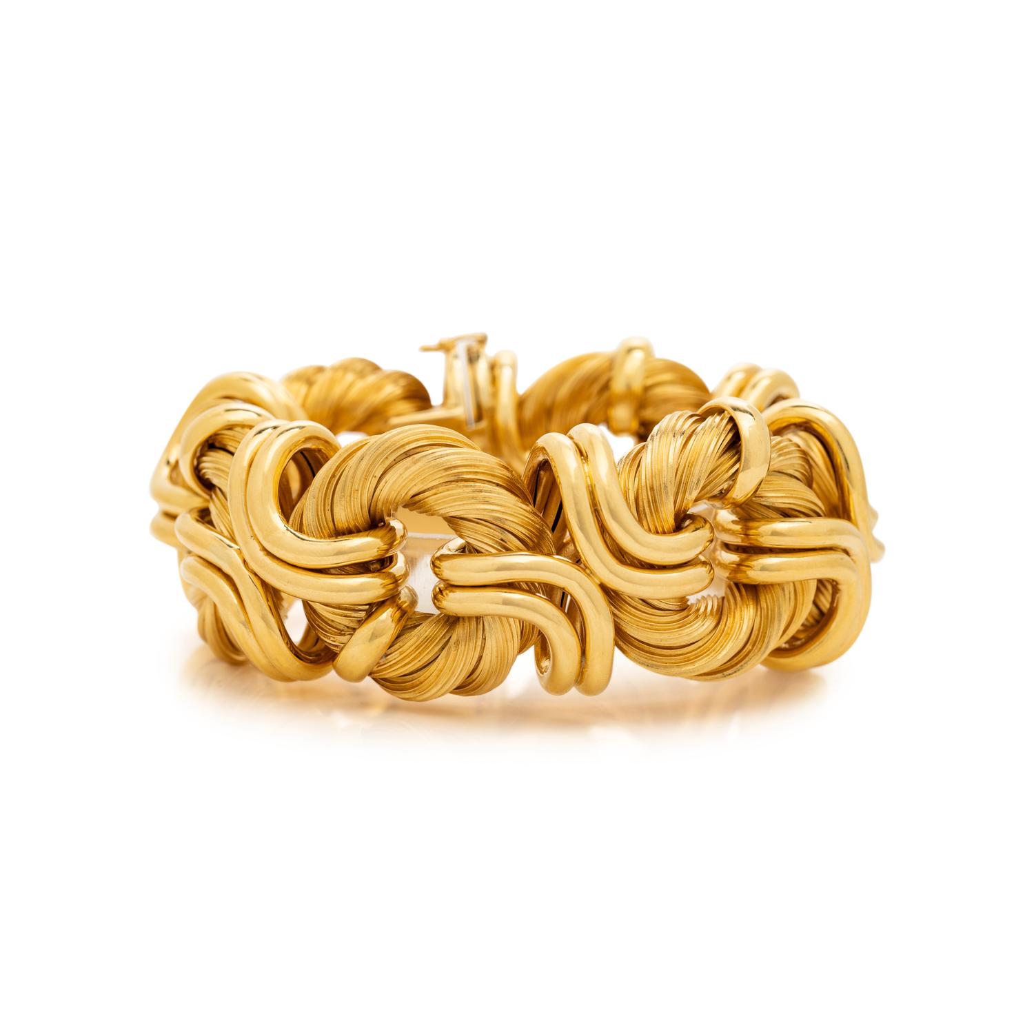 YELLOW GOLD BRACELET