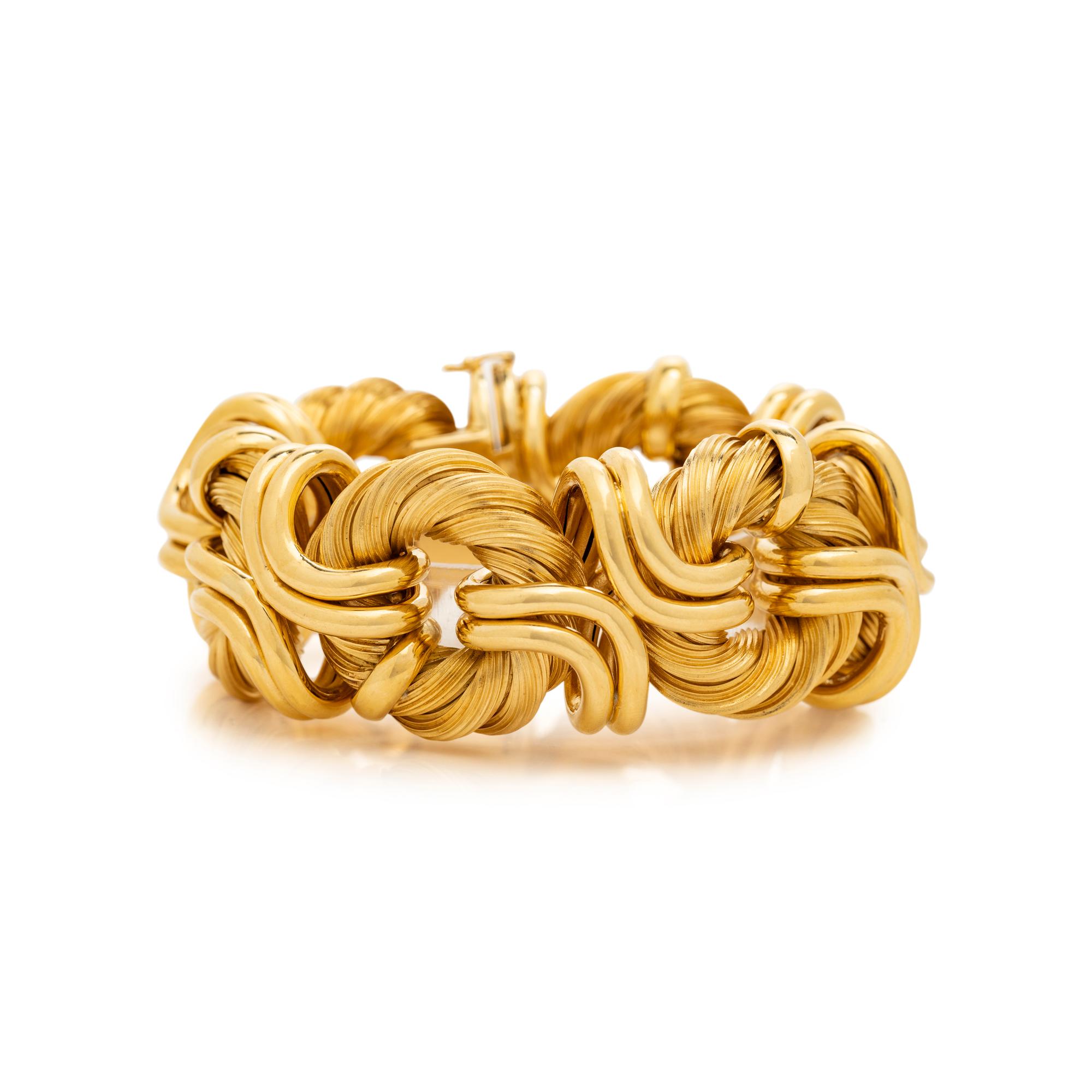 YELLOW GOLD BRACELET