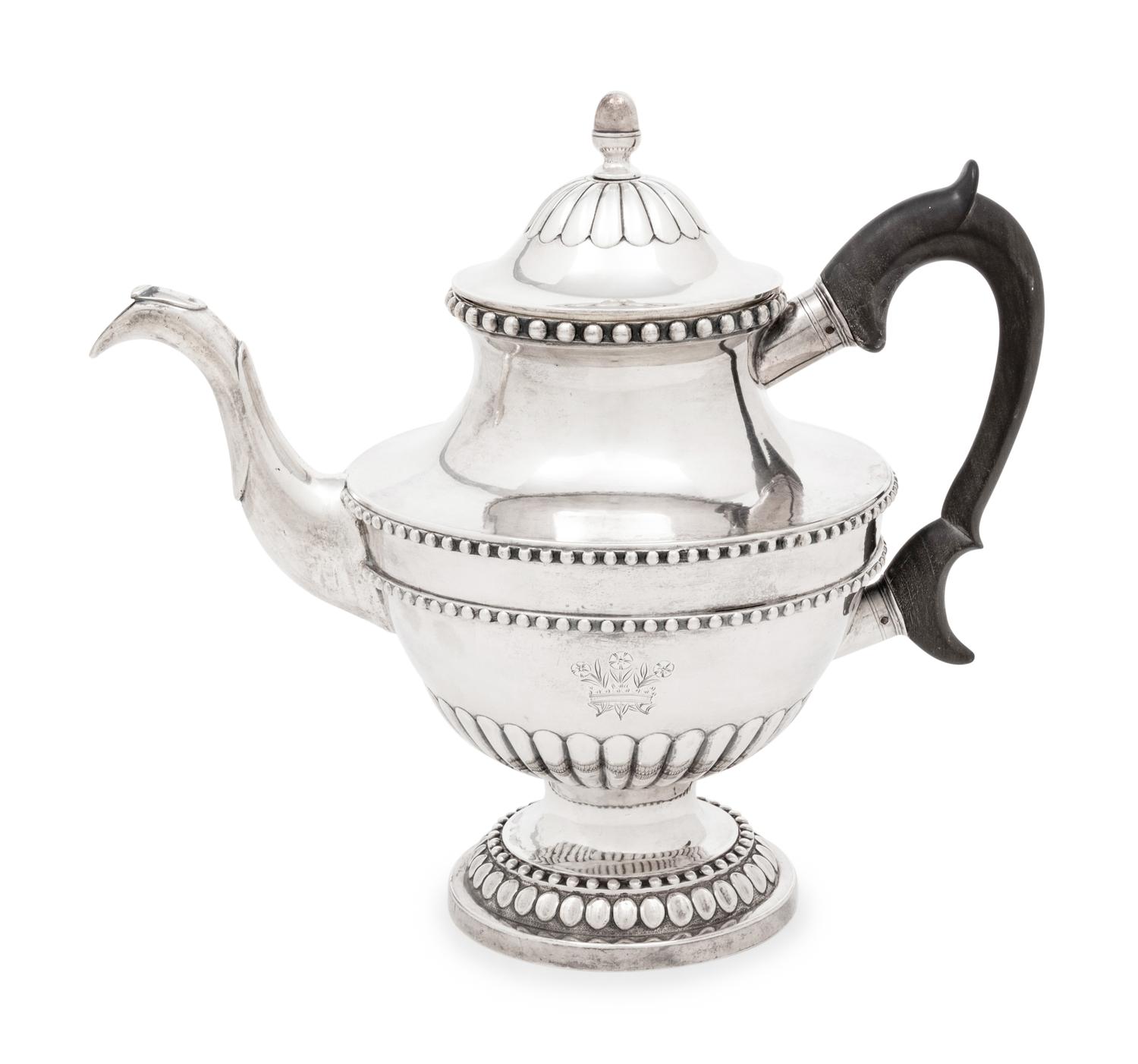 A Russian Silver Teapot