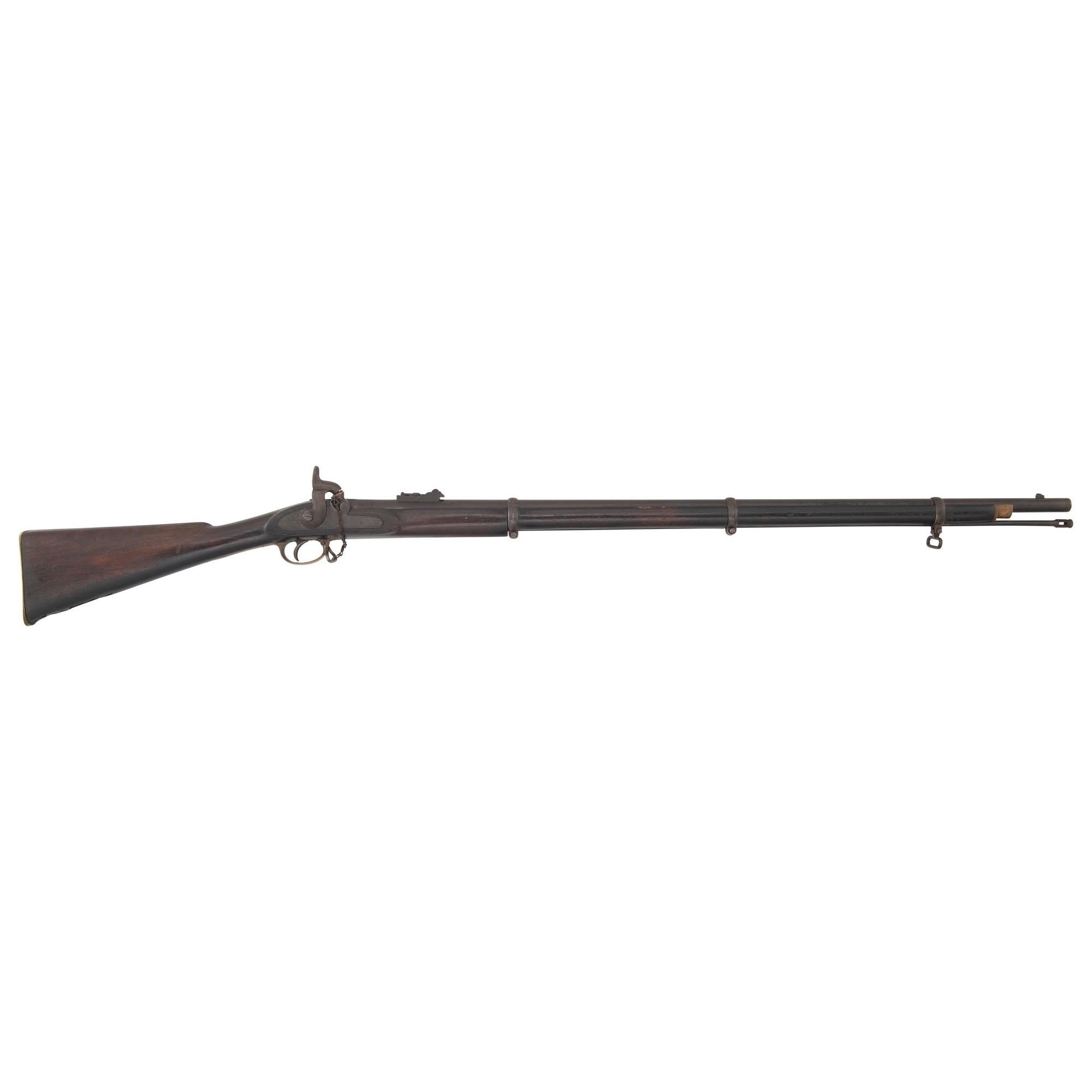 1863 Dated English Pattern 1853 Enfield Rifle Musket by Bentley & Playfair