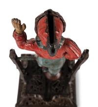 A Trapeze Boy Cast Iron Mechanical Bank
