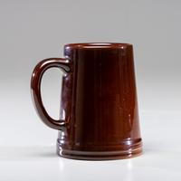 Standard Glaze Mug with Dog, 1902