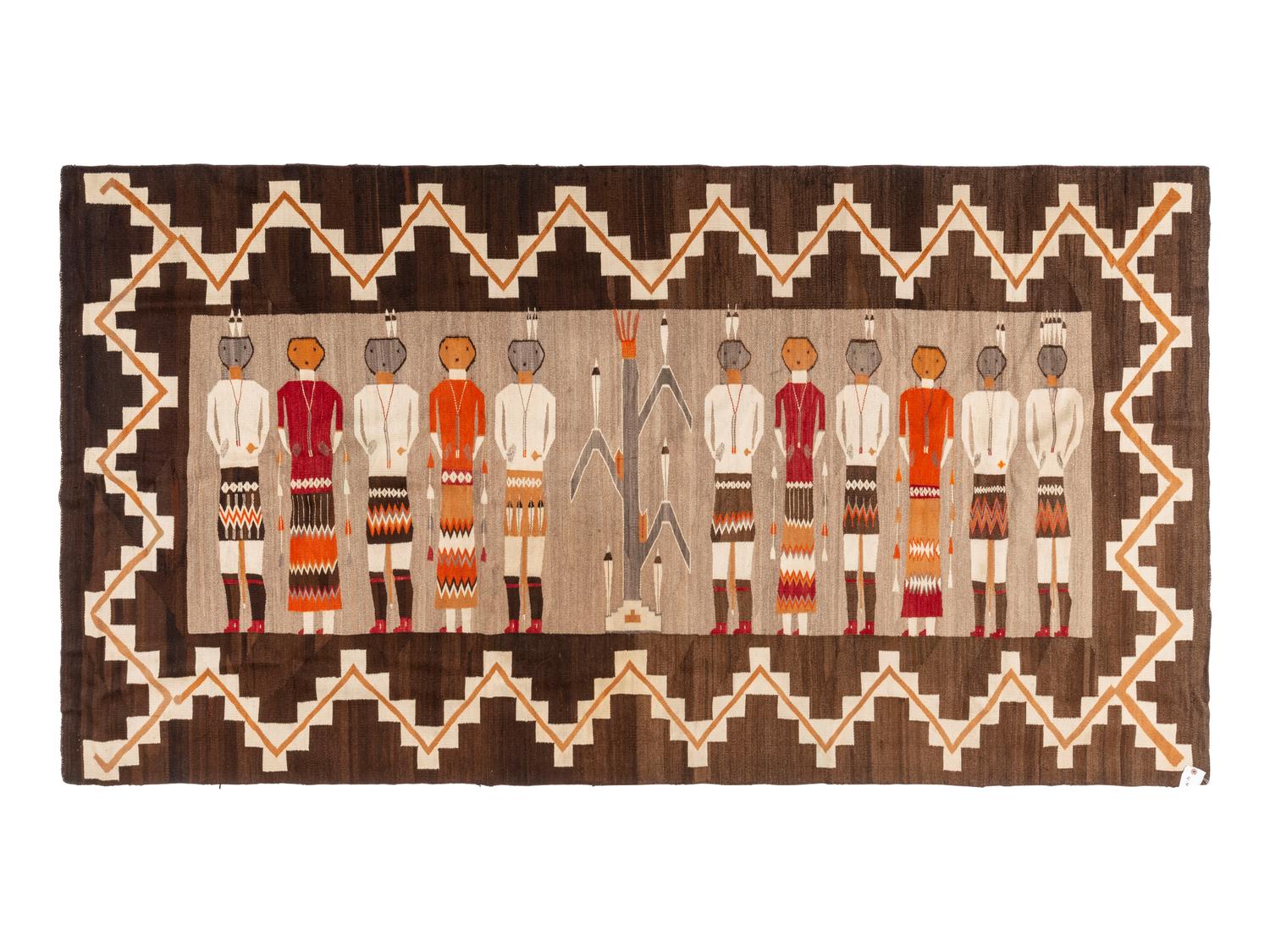 Navajo Yei Weaving / Rug