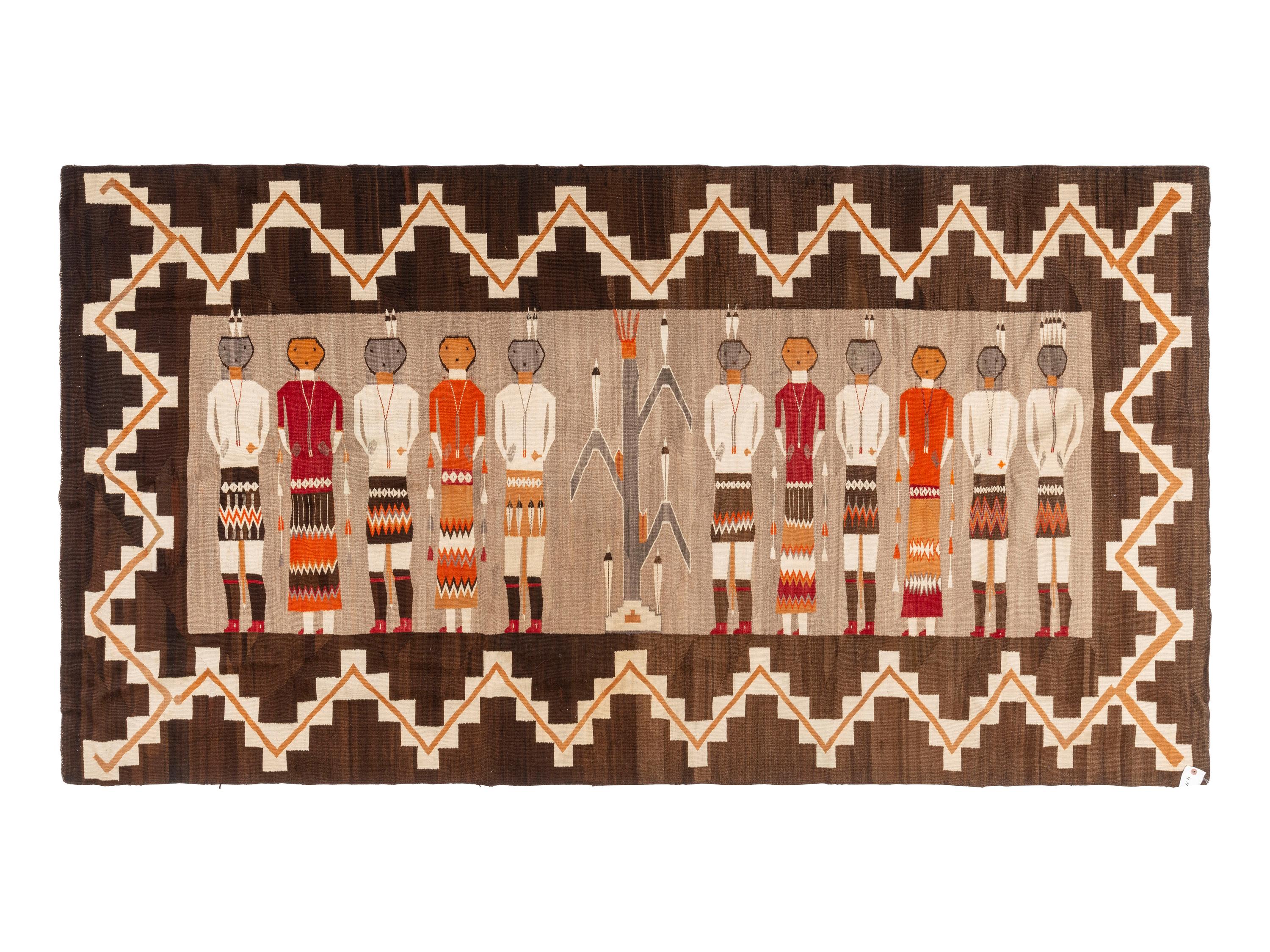 Navajo Yei Weaving / Rug