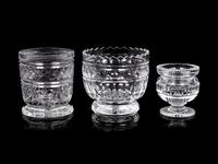 Three William Yeoward Glass Articles