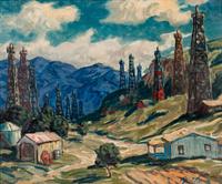 Oil Derricks, Southern California