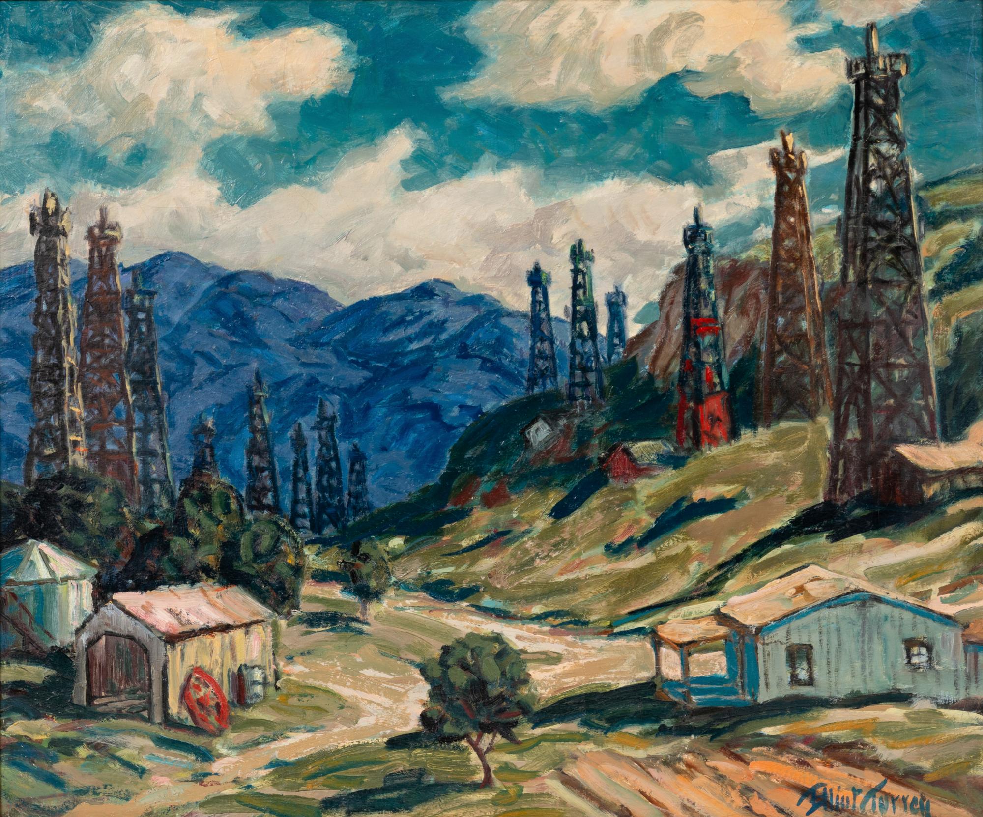 Oil Derricks, Southern California