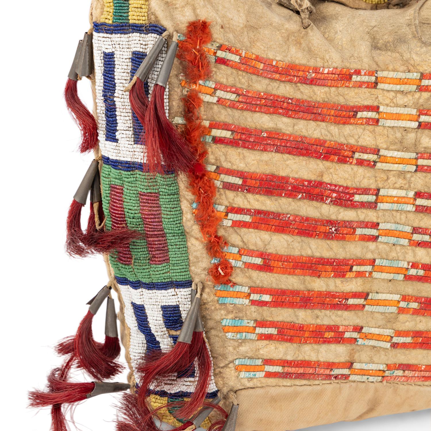 Sioux Beaded and Quilled Possible Bag