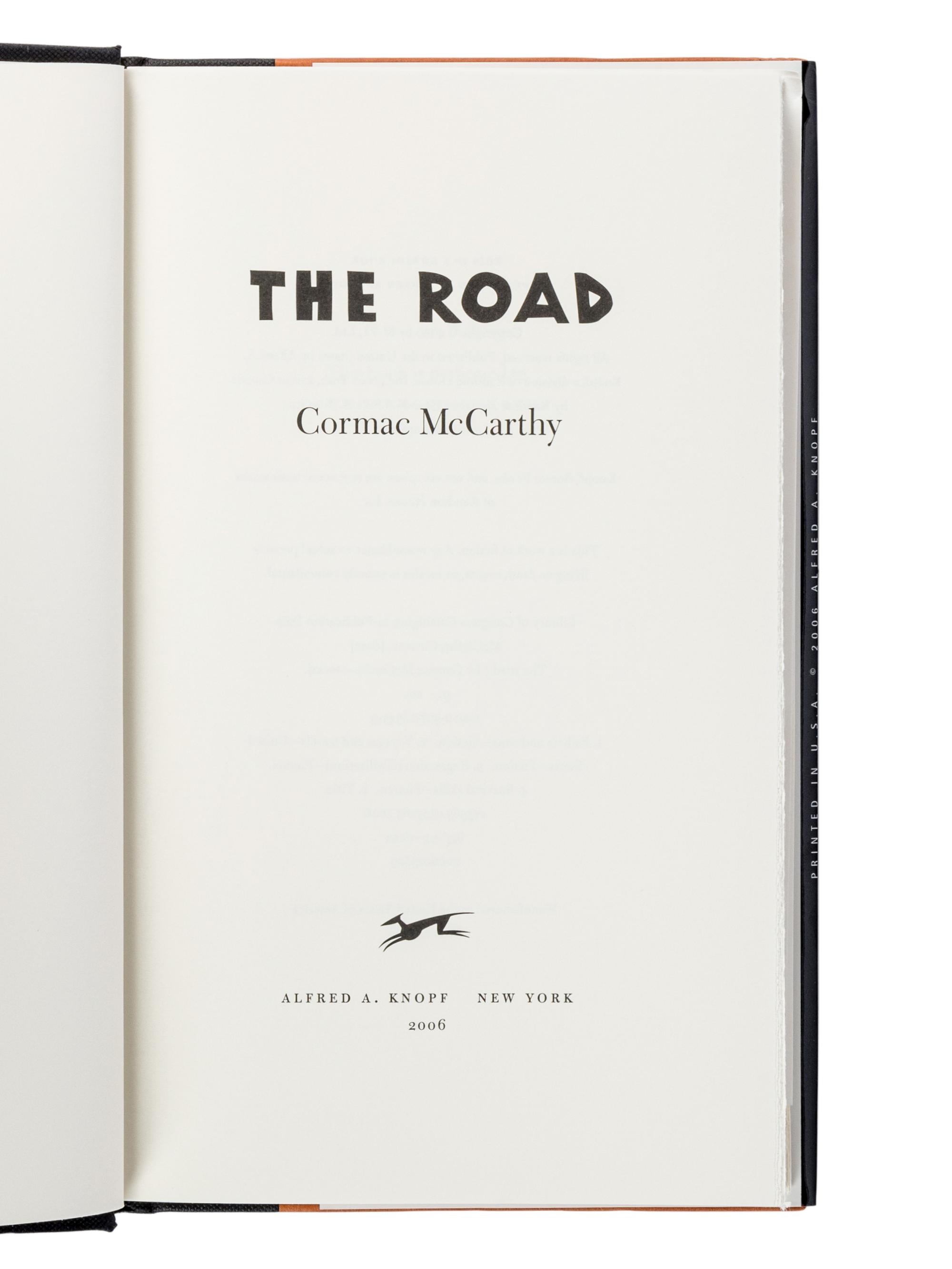 McCARTHY, Cormac (1933-2023). A group of 4 FIRST EDITIONS, comprising: