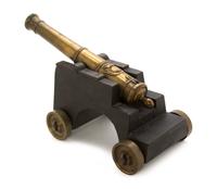 A Bronze Signal Cannon, Length overall 16 inches.