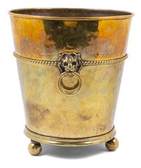 An English Brass Jardiniere